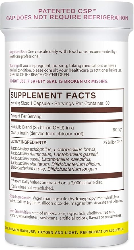 Probiotics for Women, Vaginal Probiotic, Promotes PH Balance, UT Health, 25 Billion CFU, Once Daily Womens Supplement, Kosher, 30 Capsules (30 Capsules)