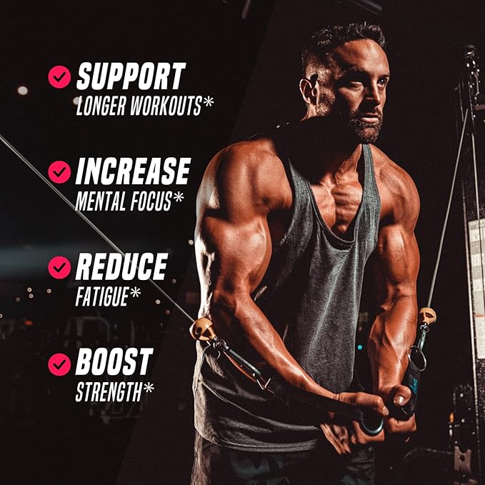 Outwork Nutrition Pre Workout Powder for Men & Women - Pre-Workout Supplements Without Creatine, Nootropic Preworkout with Citrulline Malate Beta Alanine Taurine Rhodiola Caffeine (Tropical Candy)