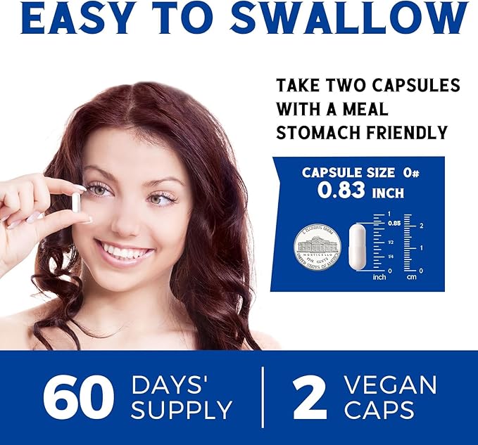 10 in 1 Magnesium Complex, 420mg Elemental Magnesium | Ultra Strength, Max Absorption | Chelated Magnesium Supplement for Sleep, Nerves & Heart Health | Non-GMO, 120 Vegan Capsules