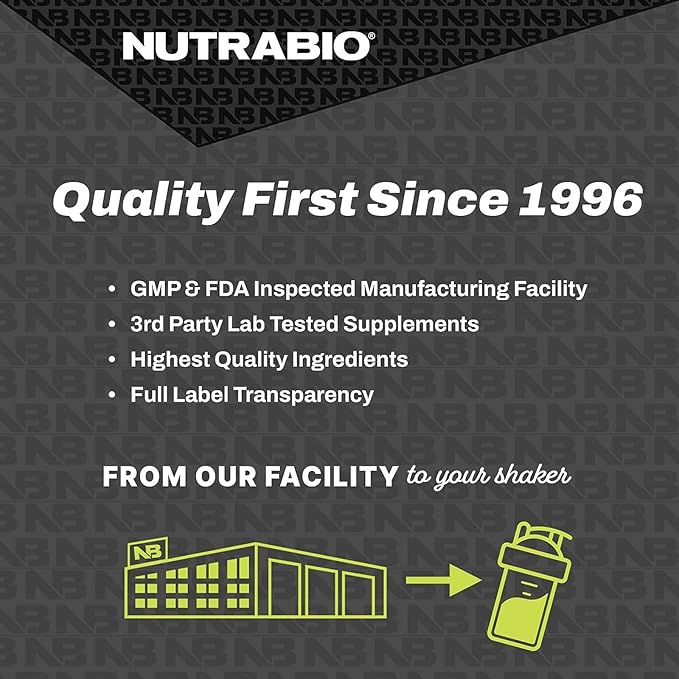NutraBio 100% Whey Protein Isolate Protein Powder, 25g Protein with Complete Amino Acid Profile, Soy and Gluten Free, Low Carb and Low Calorie Whey Protein Powder, Strawberry Ice Cream, 5 Lbs.