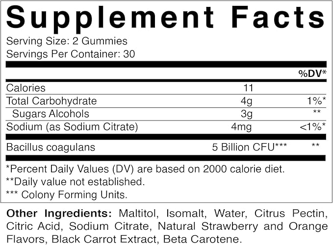 Vitamatic Sugar Free Probiotic Gummies for Men and Women – 5 Billion CFUs - 60Gummies per Bottle | 2 Pack (120 Gummies) Digestive, Immune & Gut Health Support – Gluten Free