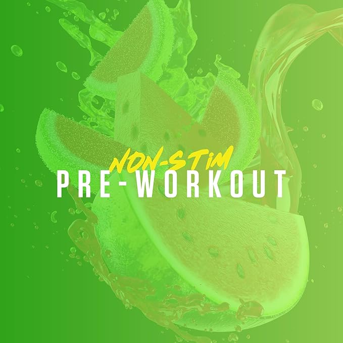 RYSE Pump Daddy V2 Pre Workout Powder - Noel Deyzel Signature - Candy Watermelon - Non-Stim Supplement with Citrulline, Creatine and Beta Alanine for Pumps, Endurance and Strength - 40 Servings