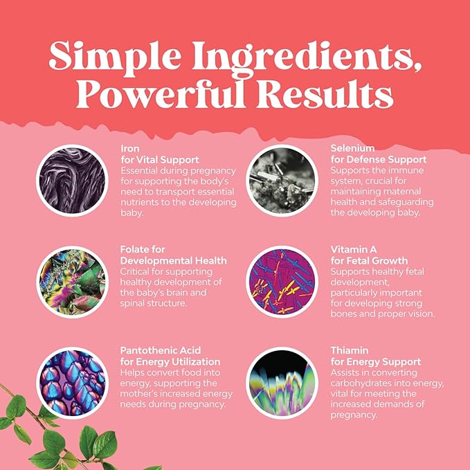 Vegan Prenatal Gummies for Women - Gummy Prenatal Vitamins for Women with Iron Folic Acid and Superfruit Blend - Chewable Vitamins Gummy Formula (Pineapple Mango) Trial Size