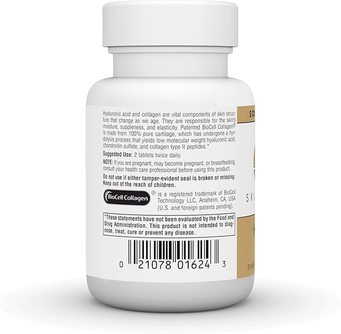 Source Naturals Skin Eternal Hyaluronic Acid, 50mg - 30 Tablets