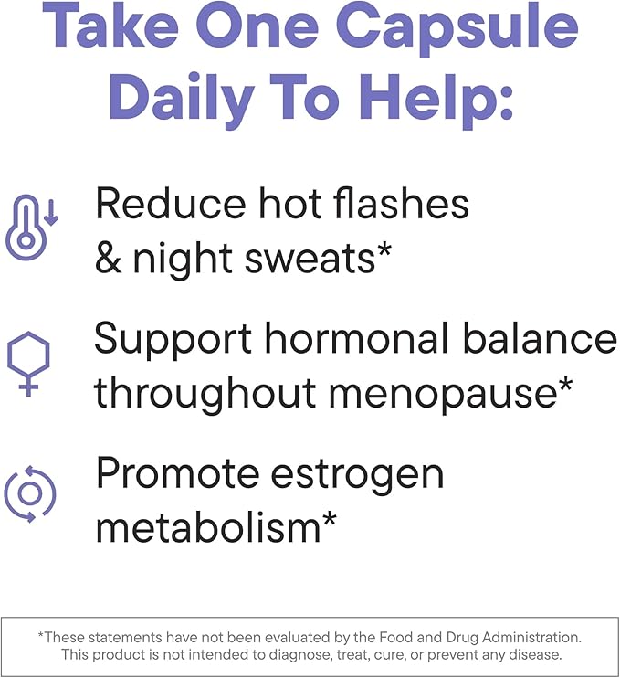 Daily Nouri Menopause Probiotic | Supports Hormonal Balance, Estrogen, Hot Flashes, Night Sweats, Bloating & Gut Health | 3 Clinically Studied Strains + Resveratrol & Vegan Omega Oil | 30-Day Supply