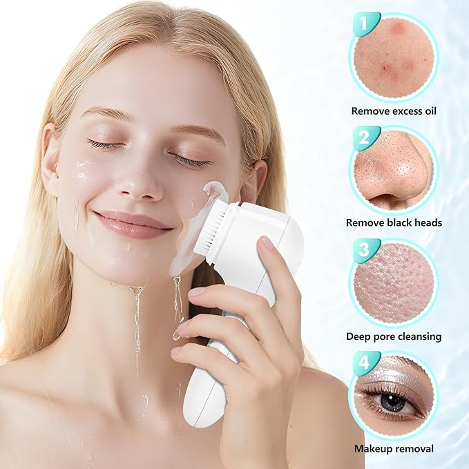 Clarisonic Aria Sonic Cleansing System Facial Cleansing Brush（White）