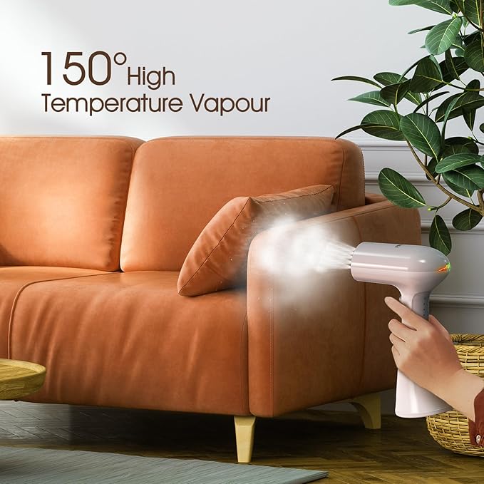 Handheld Garment Steamer for Clothes, Travel Steamer for clothing Portable Mini, 302°F Turbo Extreme Penetrating Steam Wrinkle reduction, 20s fast heat up steam iron, Ideal for Home, Office