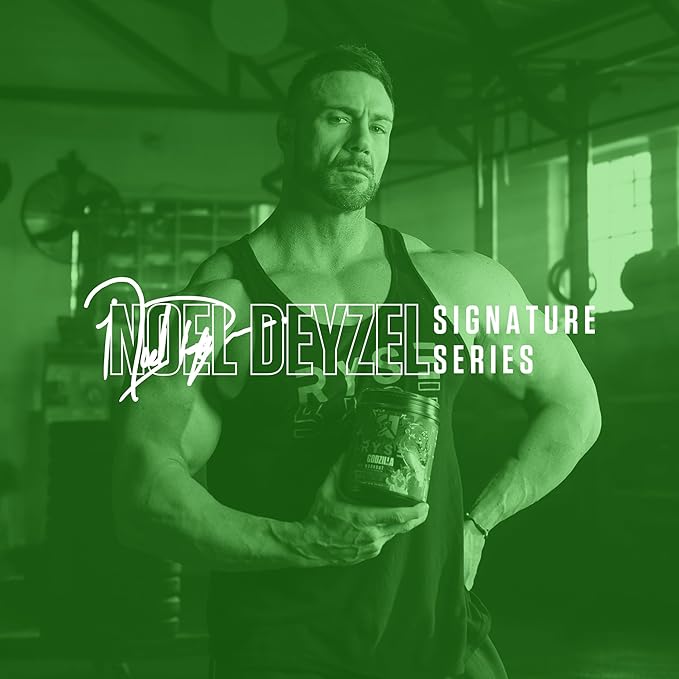 RYSE Pump Daddy V2 Pre Workout Powder - Noel Deyzel Signature - Candy Watermelon - Non-Stim Supplement with Citrulline, Creatine and Beta Alanine for Pumps, Endurance and Strength - 40 Servings