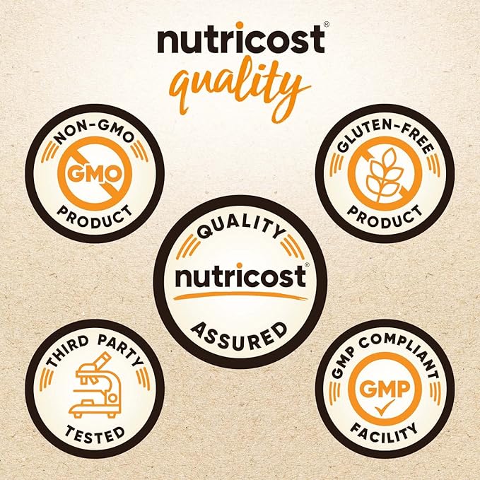 Nutricost Organic Vegan Meal Replacement Shake Powder (Chocolate Peanut Butter) - Certified USDA Organic and Gluten Free