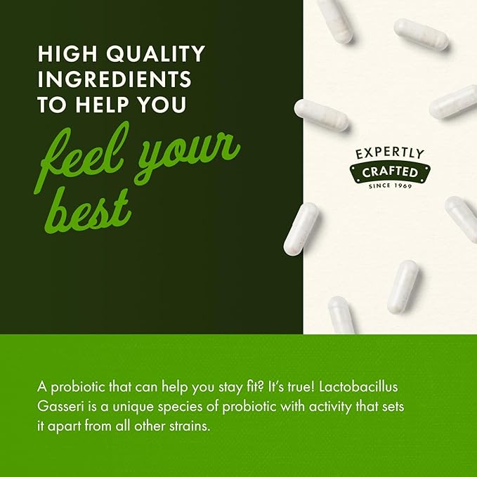 Swanson Lactobacillus Gasseri - Probiotic Supplement Supporting Digestive Health with 3 Billion CFU - Design-Release Satiety & Fat Metabolism Support - (60 Veggie Capsules) 3 Pack