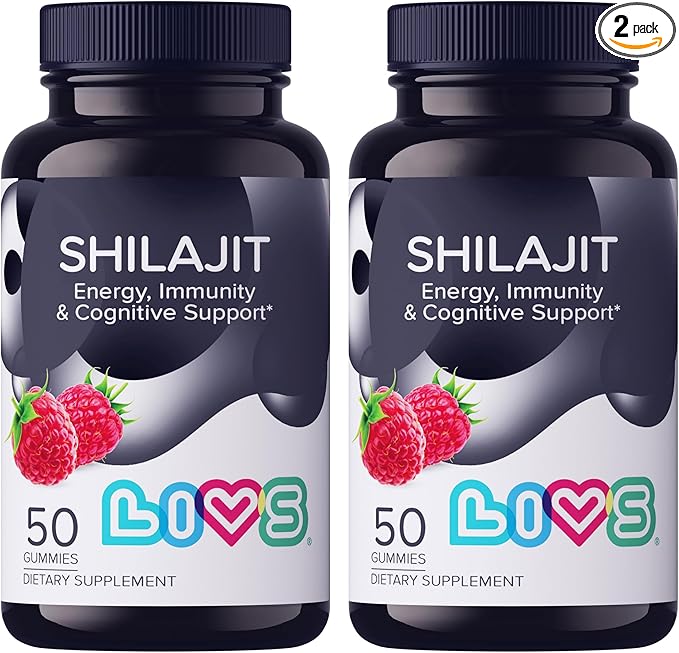 Shilajit Gummies - 10,000mg Pure Himalayan Shilajit with Fulvic Acid & Trace Minerals | Max Potency for Enhanced Energy, Focus & Immune Support | Men & Women's Wellness Supplement - 100 Ct