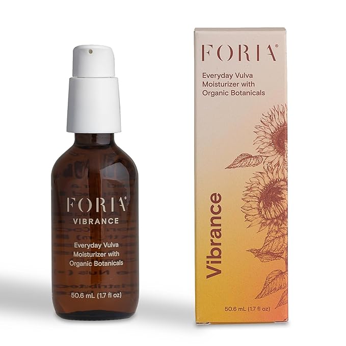 FORIA Everyday Vulva Moisturizer - Organic, Hydrating, Natural Feminine Skincare - 1.7 Fl Oz