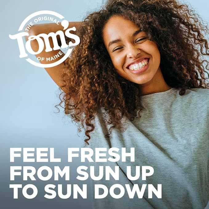 Tom's of Maine Long-Lasting Aluminum-Free Natural Deodorant for Women, Wild Lavender, 2.25 oz. (Packaging May Vary)