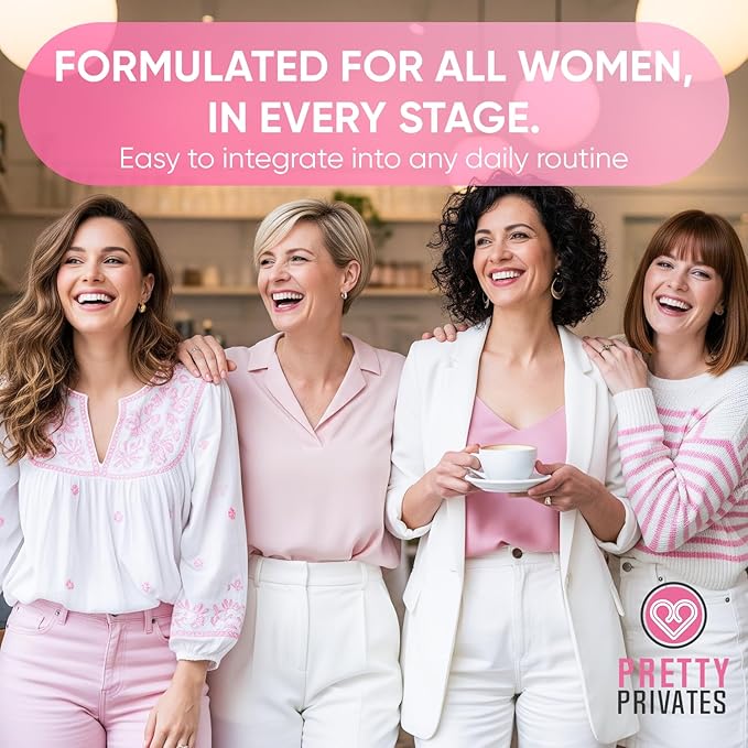 Female Vaginal Probiotics for Women pH Balance with Prebiotics & Lactobacillus Blend – Womens Probiotic for Vaginal Health & BV - pH Vitamins - Healthy Viginal Odor & Flora