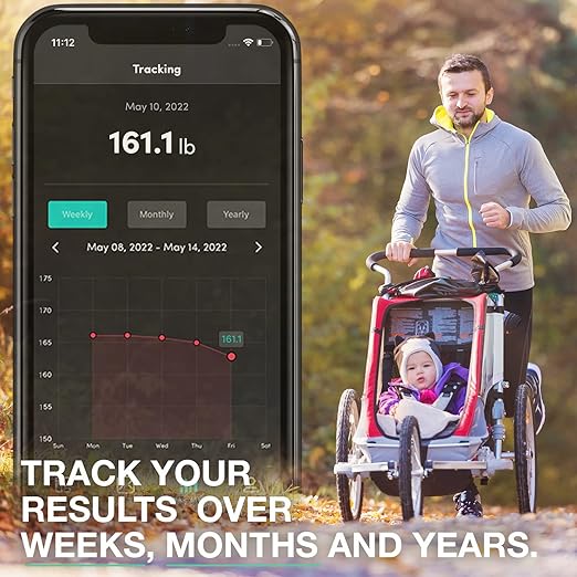 Korescale Gen2 Digital Smart Scale with BMI, Body Fat, Muscle Mass, Weight | Highly Accurate Bathroom Scales, Bluetooth Composition Analyzer | Compatible with KoreHealth, Apple Health App (White)