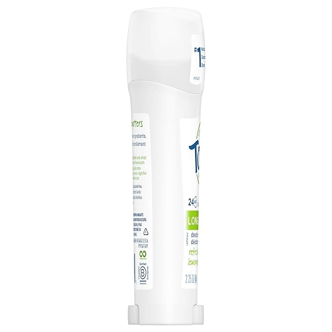 Tom's of Maine, Natural Long Lasting Aluminum Free Deodorant - Refreshing Lemongrass, 2.25 Ounce
