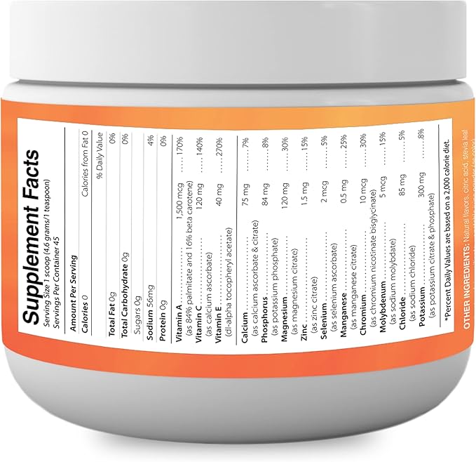 Electrolyte Powder - Refreshing Workout Recovery Electrolytes, Sugar Free, Gluten Free & Vegan, Pure Keto & Paleo Hydration Beverage, Immune Boosting Vitamins (198 Grams, Berry)