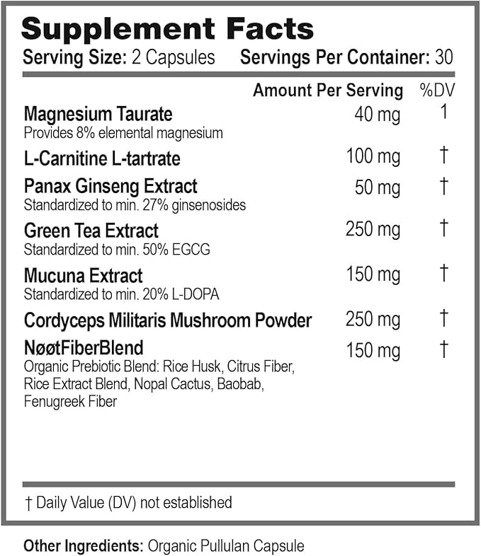 Natural Pre Workout Pills for Men and Women - Energy Pills, Pre Work Out, Clean Gym Supplements, Fitness Supplements, Stimulant, Metabolism & Energy Booster Pump 60 Capsules, 1 Month Supply