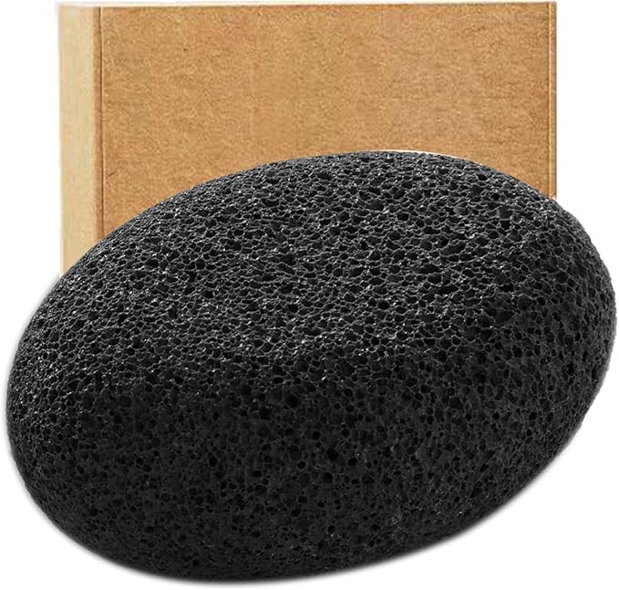 Foot Pumice Stone for Feet, Borogo Lava Pedicure Tools Hard Skin Callus Remover for Feet and Hands - Remove Dead Skin, Heels, Elbows