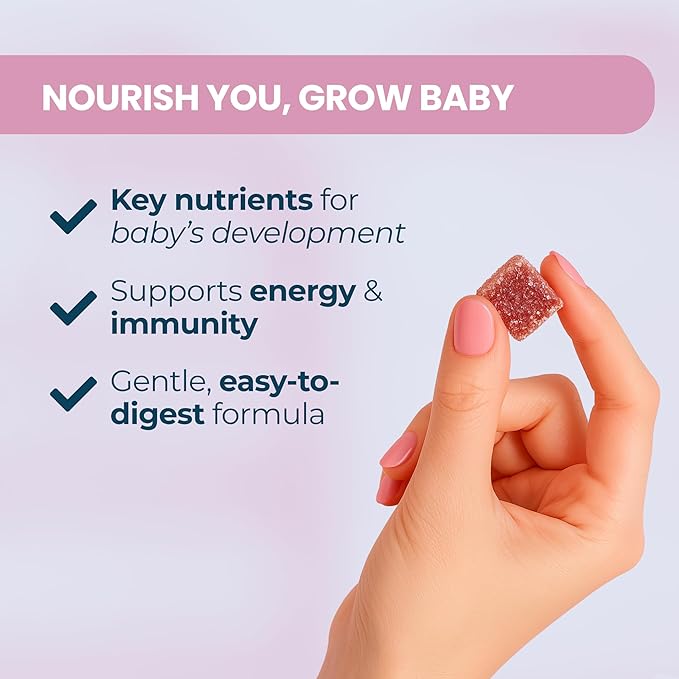 Baby Blues Prenatal Gummies: Complete Multivitamin with DHA + EPA Omega 3s