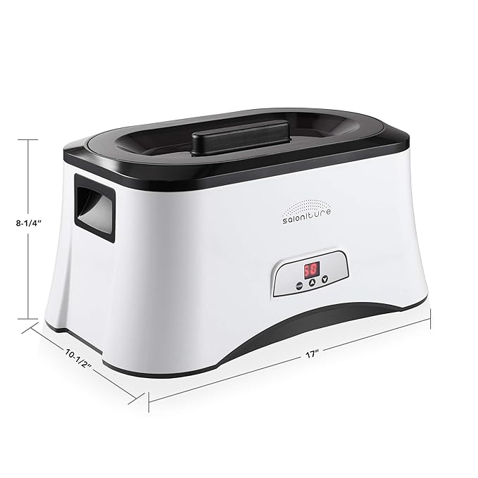 Saloniture Paraffin Bath Spa - Portable Electric Wax Warmer Machine for Hands and Feet