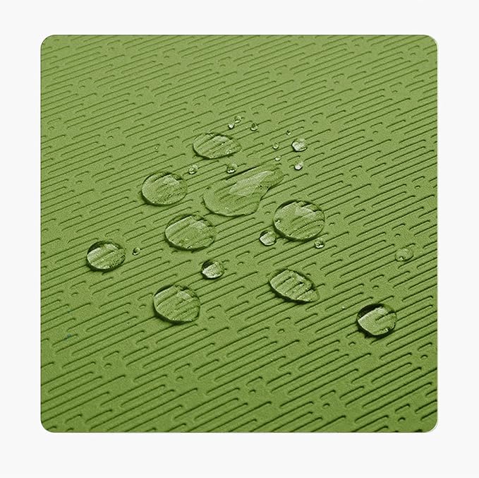 Hatha Yoga Thick TPE Yoga Mat 72"x 27"x1/3 inch Non Slip Eco Friendly Exercise Mat for Yoga Pilates & Floor Workouts