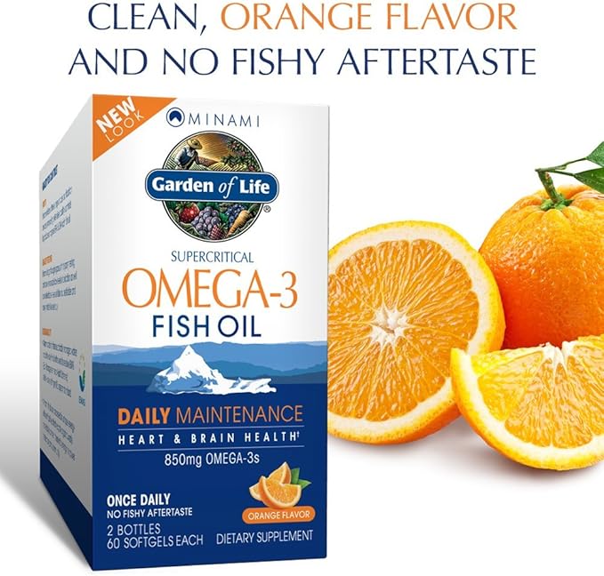 Garden Of Life, Minami Omega-3 Orange, 120 Count