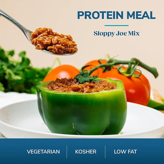 WonderSlim Protein Meal, Sloppy Joe Mix, 12g Protein, Gluten Free (7ct)