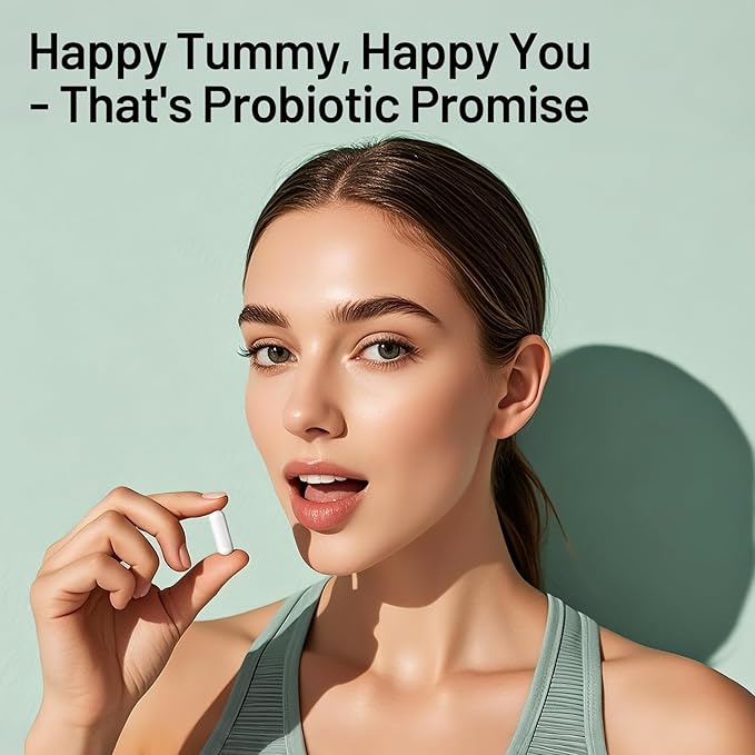 Probiotics for Women & Men - 120 Billion CFU, 17 Powerful Strains for Gut Health, Immunity & Fast Bloating Relief, Third - Party Tested, Non-GMO & Vegan Probiotics Formula for Digestive Health, 60 CT