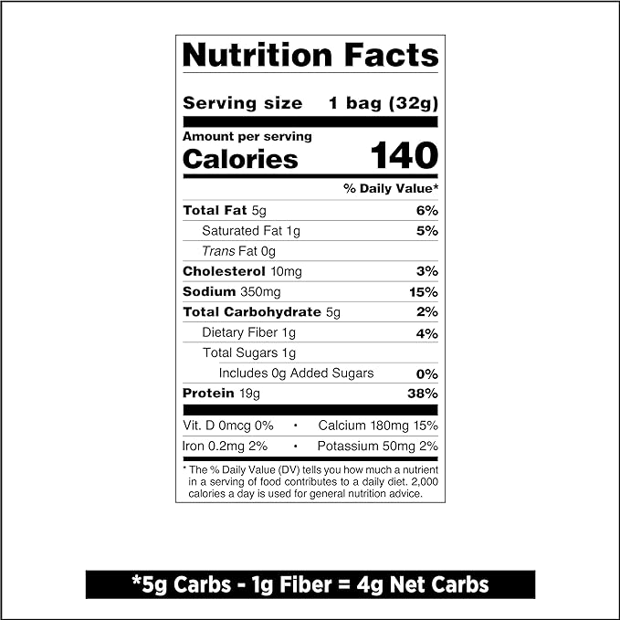 Quest Nutrition Sour Cream & Onion Protein Chips, 19g Protein, 4g Net Carbs, Low Carb, Gluten Free, 1.1 oz (Pack of 12)