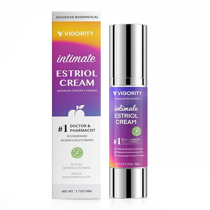 Vigority Bioidentical Estriol Cream for Women - Intimate Estriol Cream for Women - 50g / 1.76 oz