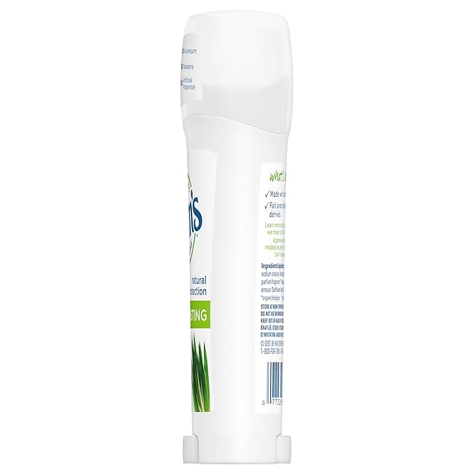 Tom's of Maine, Natural Long Lasting Aluminum Free Deodorant - Refreshing Lemongrass, 2.25 Ounce