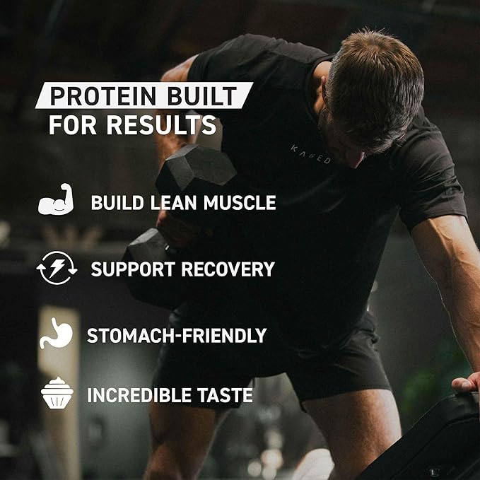 Kaged Whey Protein Isolate Powder | Chocolate Peanut Butter | 100% Pure Low Lactose Whey | Post Workout Recovery Drink | Supports Muscle Building | Supplements for Men & Women | 25 Servings