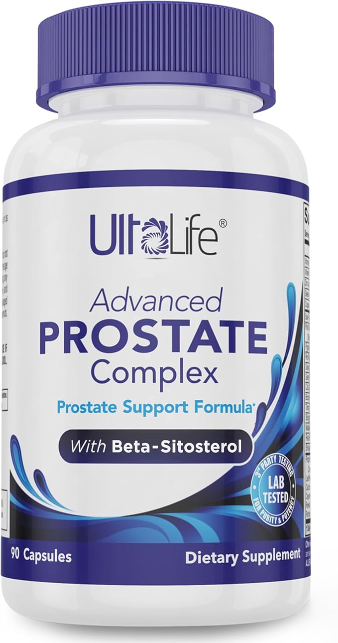 Advanced Saw Palmetto Prostate Supplement for Men with Beta Sitosterol Promotes Urinary Comfort, Sleep Quality & Prostate Health 90 Capsules