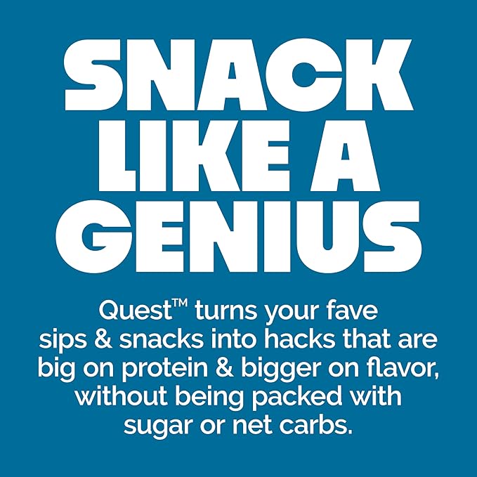 Quest Nutrition Vanilla Protein Shake, 45g Protein, 2g Sugar, 3g Net Carbs, Ready to Drink, Gluten Free, 12 Count