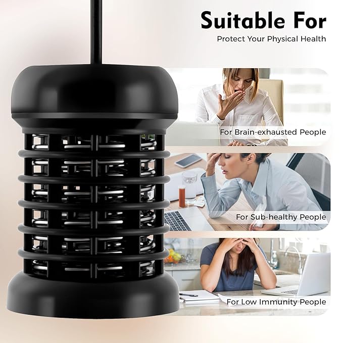Ionic Foot Bath Detox Machine Foot Spa - Portable Detox Foot Spa System,30 Min Timer Function & Touch Switch For Home Beauty Salon Spa Use. (No Foot Bath)