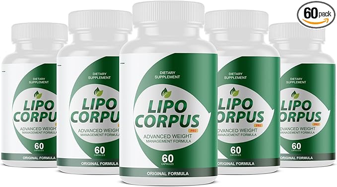 Lipo Corpus Pro Body Management Supplement, 60 Capsules, Vitamins and Minerals (5)