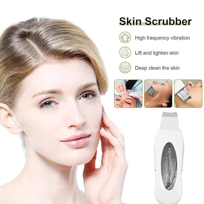 Elitzia 3 In 1 Dermabrasion Microdermabrasion Scrubber Facial Skin Rejuvenation Device ETSRNF903