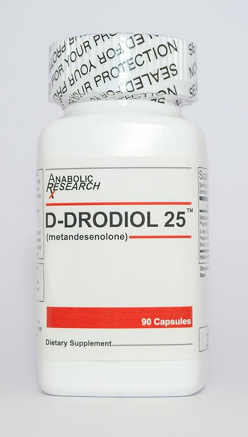 D-Drodiol 25 - Mass, Strength, & Power - 1 Month Supply