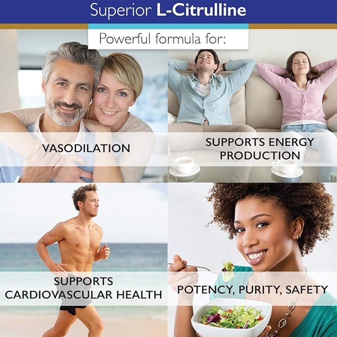 Superior Labs L-Citrulline 3000 mg, Non-GMO, High-Potency Free-Form Amino Acid, Nitric Oxide & Vasodilation Booster, Pre-Workout Muscle Pump, Endurance, Cardiovascular Support, 150 Veg Caps