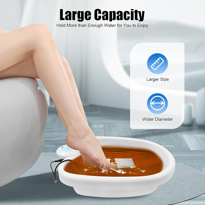 Foot Detox Machine, Portable Ionic Foot Bath Detox Machine, Ionic Detox Foot Bath Machine for Home Use Beauty Club Salon,Ionic Foot Spa