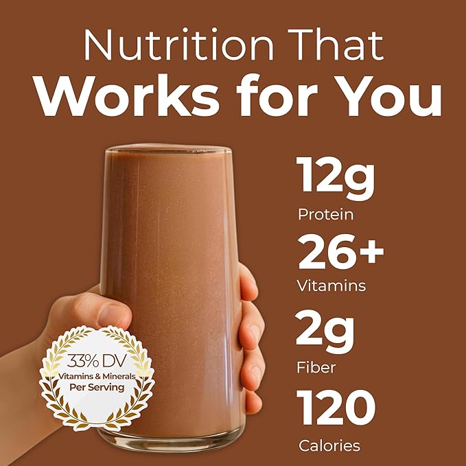 HMR 120 Shake Meal Replacement Powder | Mocha Shake Mix to Support Healthy Weight Loss | 12g of Protein | Nutritional Drink | Low Calorie Food | 12 Servings