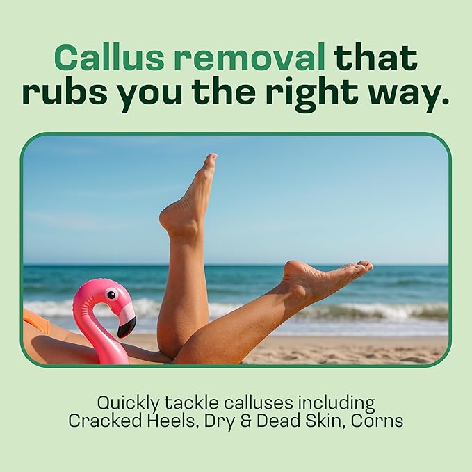 Electric Sole Buffer Foot Callus Remover - Rechargeable Electric Foot File for Dead Dry Skin - Professional Pedicure Tool - Smooth Cracked Heels & Calloused Feet - Ultimate Self-Care Gift