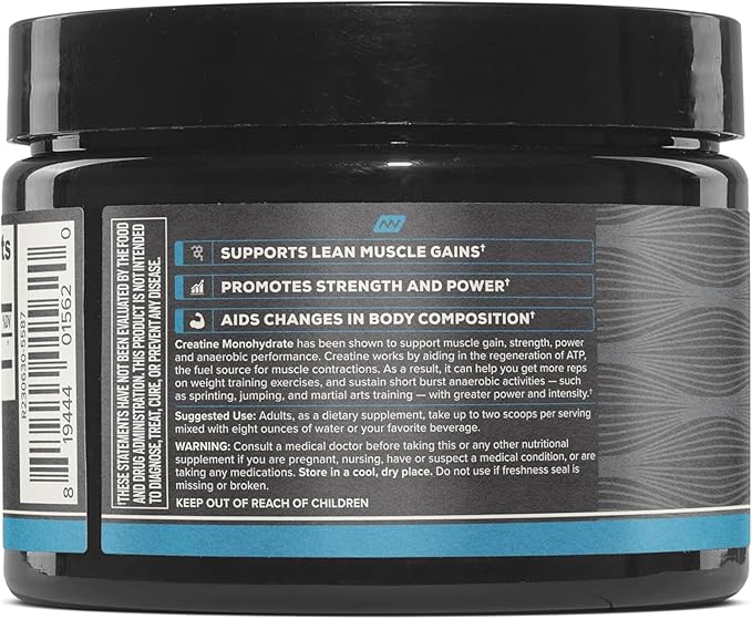 ONNIT Creatine Monohydrate Powder – 5g Premium Creatine for Muscle Strength, Power & Lean Mass, Supports Brain Health & Cellular Energy, Unflavored, 30 Servings, 5.29 oz (2-Pack)