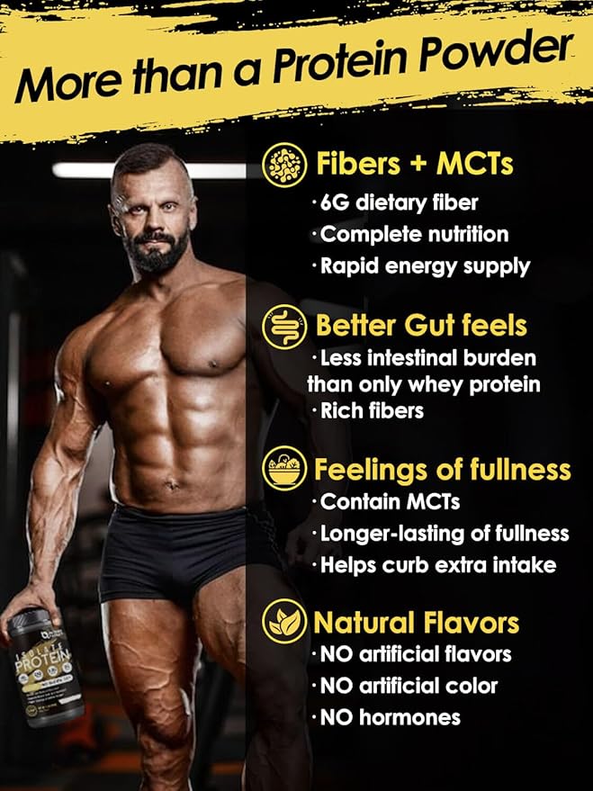NATURE TARGET Whey Protein Powder, Unflavored - Whey Protein Isolate, 25g Protein Sugar-Free, 1.1lb