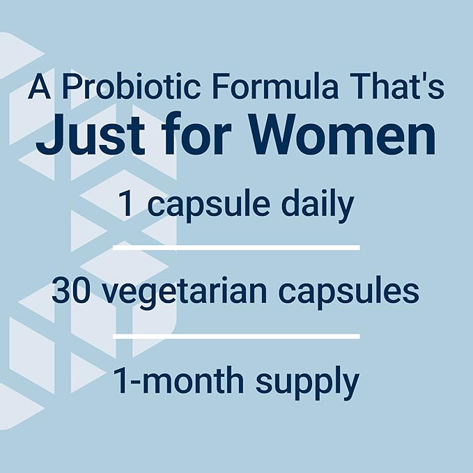 Life Extension FLORASSIST® Probiotic Women's Health, Vaginal Health, Digestive Health, Immune Health, Gluten-Free, Non-GMO, Vegetarian, Once-Daily Formula, 30 Capsules
