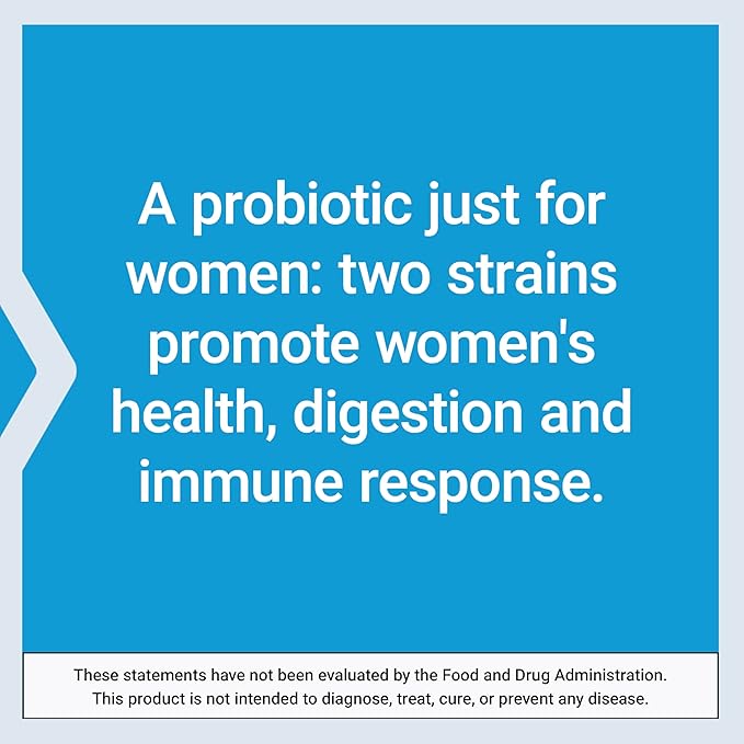 Life Extension FLORASSIST® Probiotic Women's Health, Vaginal Health, Digestive Health, Immune Health, Gluten-Free, Non-GMO, Vegetarian, Once-Daily Formula, 30 Capsules