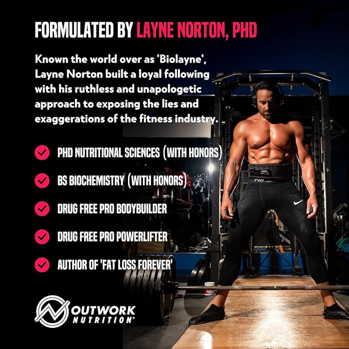 Outwork Nutrition Pre Workout Powder for Men & Women - Pre-Workout Supplements Without Creatine, Nootropic Preworkout with Citrulline Malate Beta Alanine Taurine Rhodiola Caffeine (Tropical Candy)