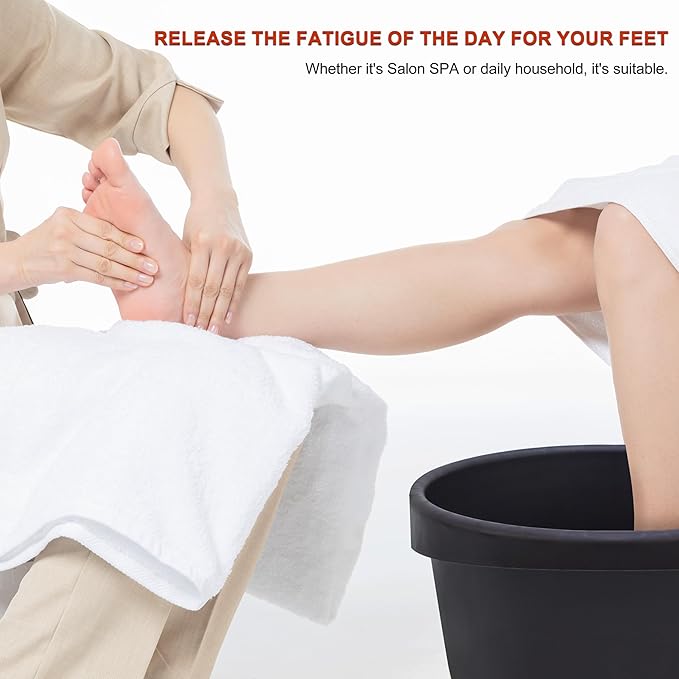 Elitzia Foot Care Products Thickened Portable ABS Foot Bath Bucket Home Use Pedicure Spa Or Massage Salon Use ET26874