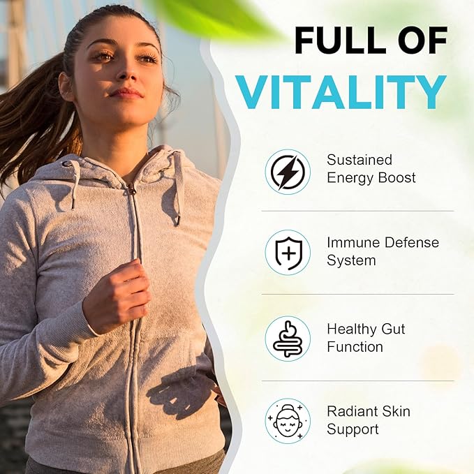 4-in-1 Gut Health Supplement with Probiotics, Prebiotics, Postbiotics & Digestive Enzymes for Women & Men, 60 Billion CFU Probiotics for Gut and Digestion, Strong Immunity, Skin (2 Pack)